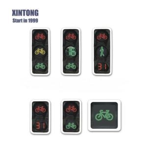 Plastična LED semafor za ne-motorna vozila