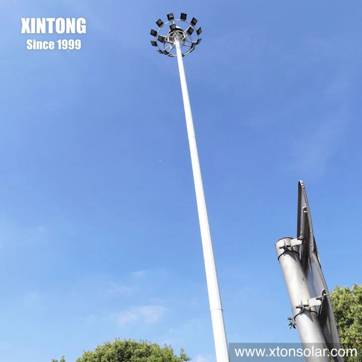 45m High Mast Pole Light For Stadium