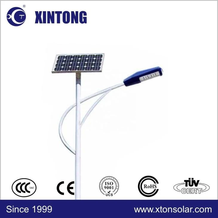 Double Arm Solar LED Street Light Automatic Control Double Arm Solar LED Street Light Automatic Control