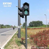 Daljinsko upravljanje Solarna LED kontrola vremena semafora