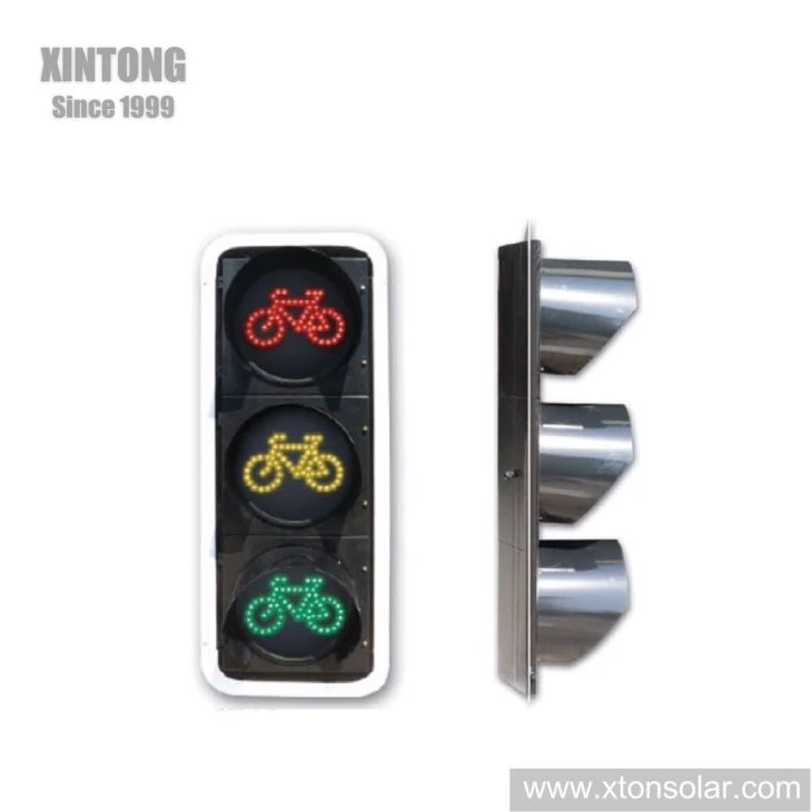 Red Green Bicycle Traffic Signal Light