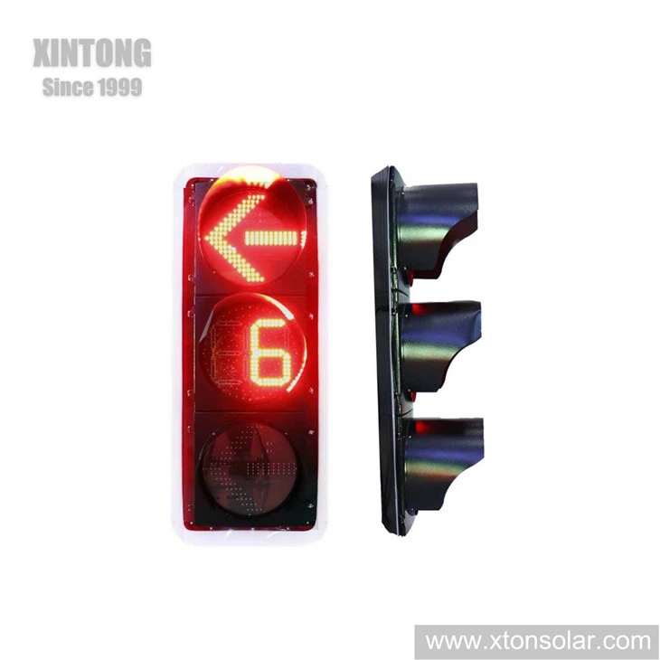 Traffic Light With Black Housing