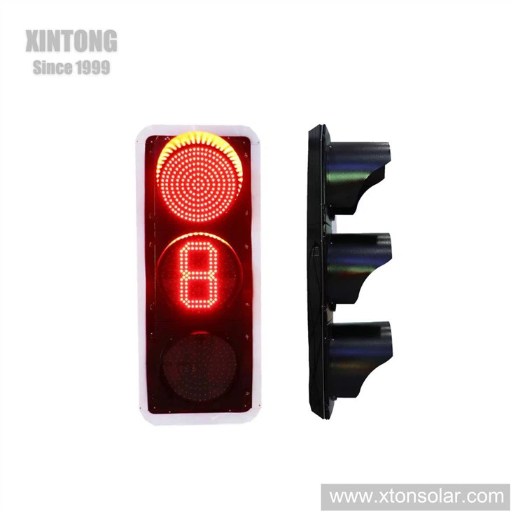 Traffic Light With Black Housing
